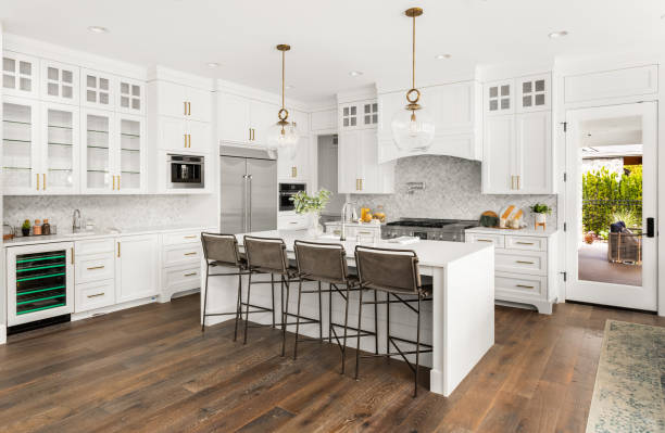 LVP kitchen floor Glenwood City
